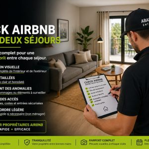 Inspection Airbnb entre deux séjours Québec contrôle logement Abad Pro Entretien