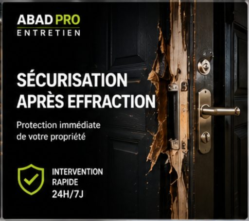 Sécurisation après effraction réparation porte serrure Québec