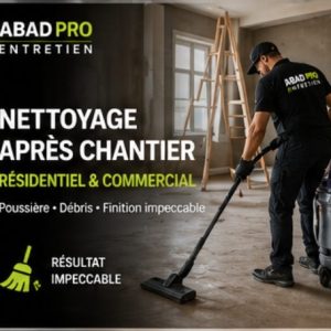 Nettoyage après chantier Québec ménage fin travaux