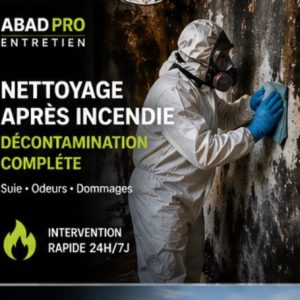 Nettoyage après incendie décontamination Québec